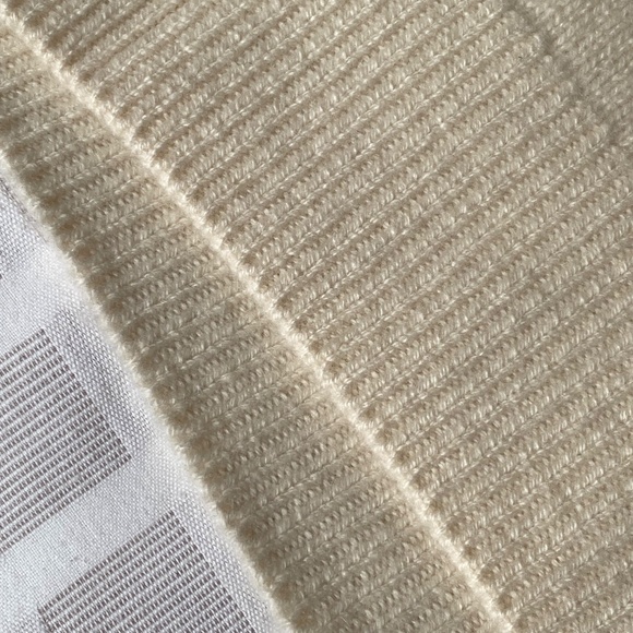 Aritzia Luxe Cashmere Cyprie Sweater - Whisper White - Picture 5 of 9